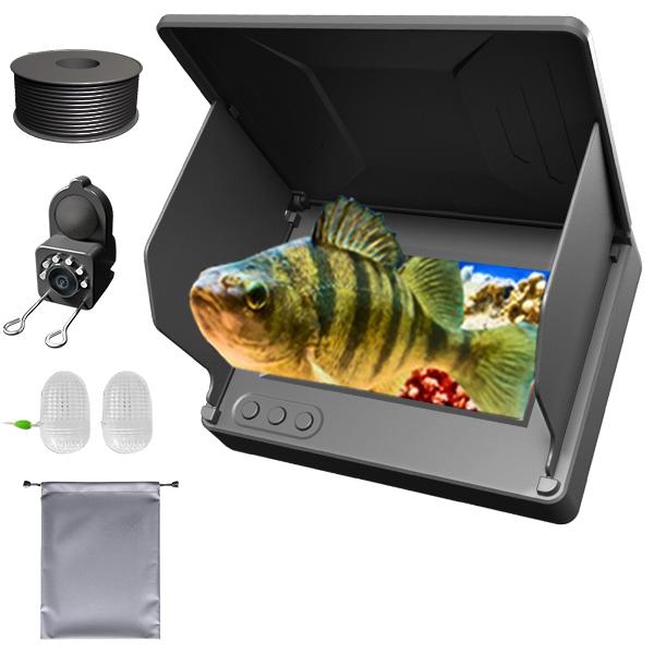 Fishing Equipment Gifts - 4,3-дюймовая HD-камера для подводной рыбалки, портативный