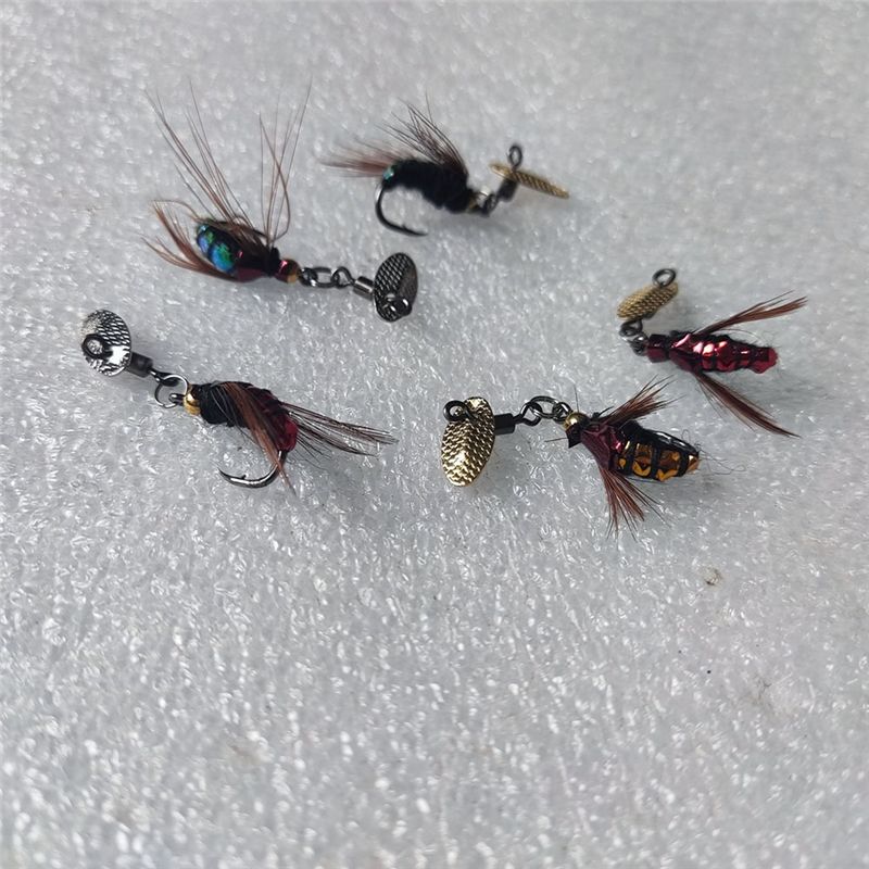 Fishing Gear - Набор для микроджига T34C: Искусственные приманки-мушки
