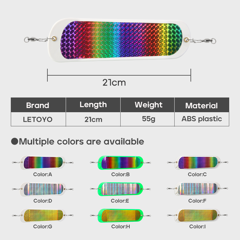 LETOYO 8 дюймов/21 см, двустор – обзор и цена Fishing Equipment Gear
