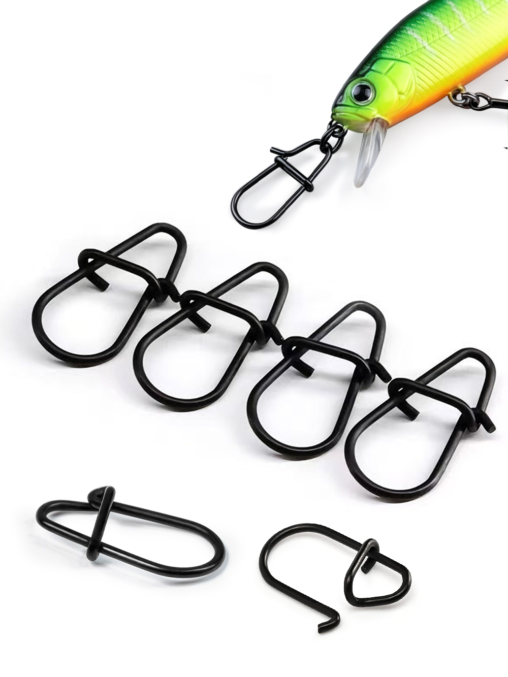 GOBAIT 100 шт. черные рыболовн – обзор и цена Fishing Equipment Gear