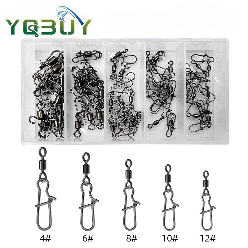 Набор из 50 штук, 4 шт. в комп – обзор и цена Fishing Swivel Connector